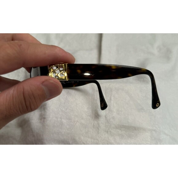 Coach HC 8012 Hope 5001/13 Oval Dark Tortoise Sunglasses 53-15-140 Frame Only - Picture 4 of 8